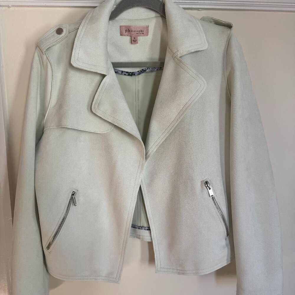 Philosophy Suede Jacket - image 1